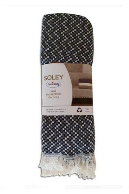 Soley Hasir Koltuk Ortusu Siyah 170x210 Trendyol