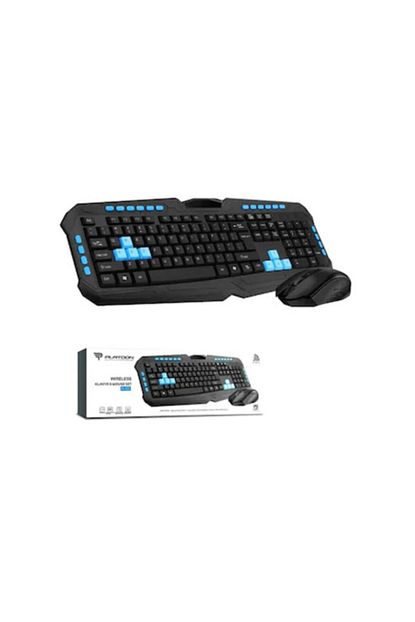 Platon Teknomarketim Kablosuz Klavye Ve Mouse Seti Gaming Kablosuz Mouse Trendyol
