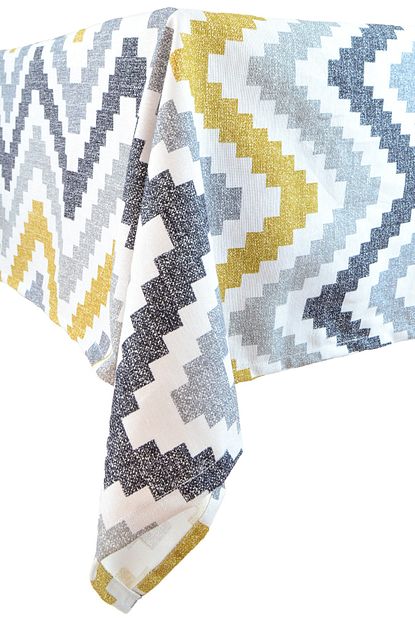 Shome Duck Keten Kumas Desenli Masa Ortusu 170x220 Cm Trendyol