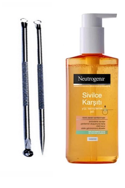 Neutrogena Neutrogena Sivilce Karsiti Yuz Yikama Jeli 200 Ml Ve 2 Li Akne Sivilce Temizleyici Komedon Trendyol