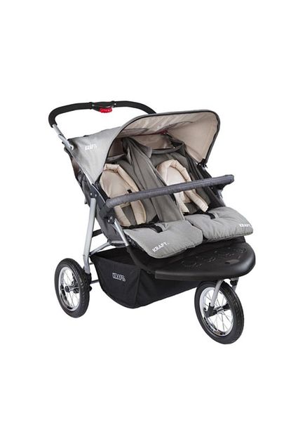 Kraft Wow Ikiz Jogger Bebek Arabasi Gri Trendyol