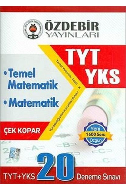 Okyanus Yayinlari Ozdebir Yayinlari Tyt Ayt Matematik Cek Kopar 20li Deneme Sinavi Trendyol