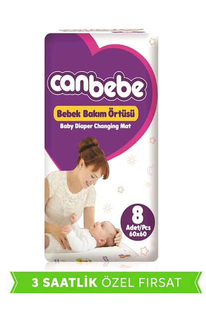 Canbebe 8 Li Bebek Bakim Ortusu 0180 Trendyol