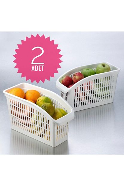 Yellowish Dolap Ici Duzenleyici Sepet Buzdolabi Duzenleyici Mutfak Organizer Set 4 Adet Raf Sepet Trendyol