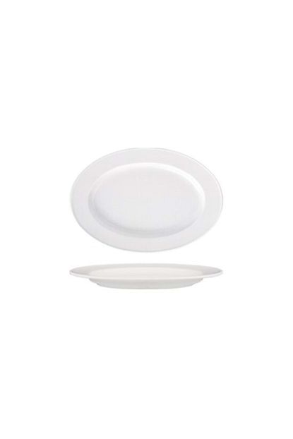 Gural Grande Porselen Delta 24 Cm Kayik Tabak Trendyol