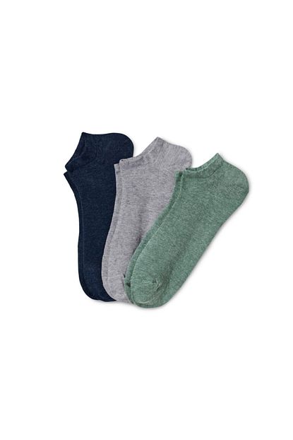Tchibo Erkek 3 Lu Pamuklu Sneaker Corap Seti Trendyol