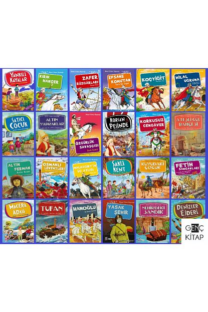 Genc Timas Ahmet Yilmaz Boyunaga 24 Kitap Set Timas Yayinlari Trendyol
