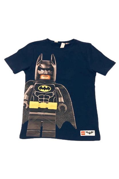 H M Erkek Cocuk Siyah Batman Figurlu T Shirt Trendyol