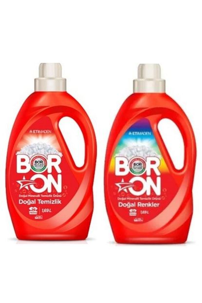 Eti Maden Boron Dogal Temizlik Beyaz Renkli Icin Sivi Deterjani 2 X 1690 Ml Trendyol