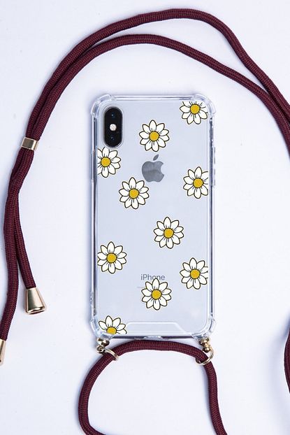 Pofhi Huawei Mate 20 Lite Tatli Papatyalar Bordo Askili Telefon Kilifi Trendyol