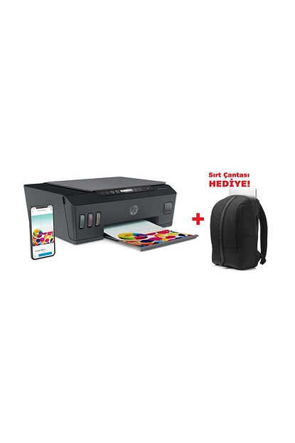 Hp Smart Tank Wireless 515 Renkli Tankli Yazici 1tj09a 5ee91aa Sirt Cantasi Hediye Trendyol