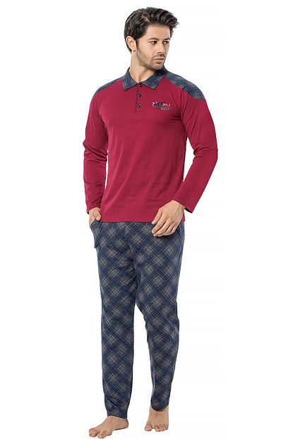 Donex Erkek Uzun Kollu Pijama Trendyol