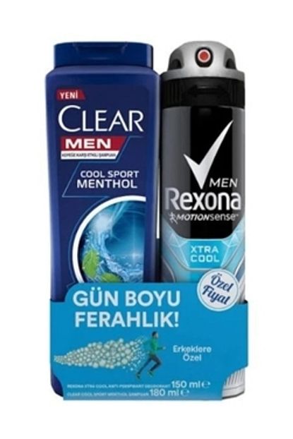 Rexona Men Motionsense Xtra Cool Erkek Deodorant 150 Ml Erkek Xtra Clear Cool Sport 330 Ml Trendyol