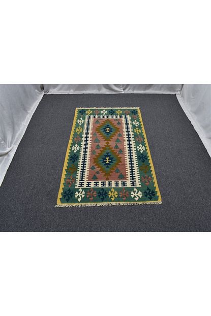 Zehra Abla Hali Yeni El Dokuma Harika Guzellikte Benzersiz Pinarbasi Yun Kilim Trendyol