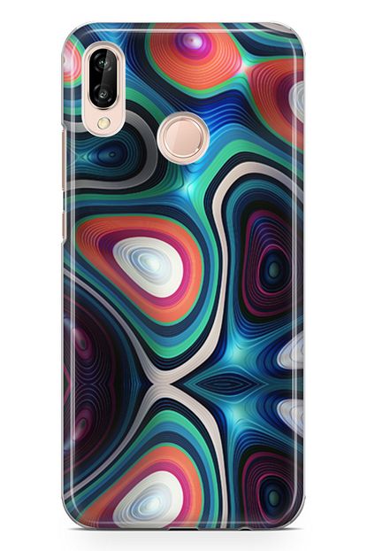 lopard huawei p20 lite kilif elastik hoparlor arka kapak koruma desenli full koruyucu trendyol