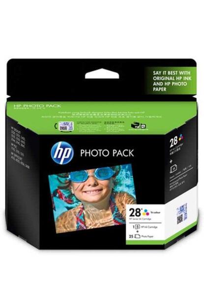 Hp 28 Q8893aa Renkli Orjinal Kartus 25 Fotograf Kagidi Trendyol
