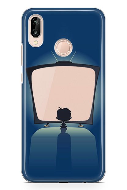 lopard huawei p20 lite kilif led tv retro arka kapak koruma desenli full koruyucu trendyol