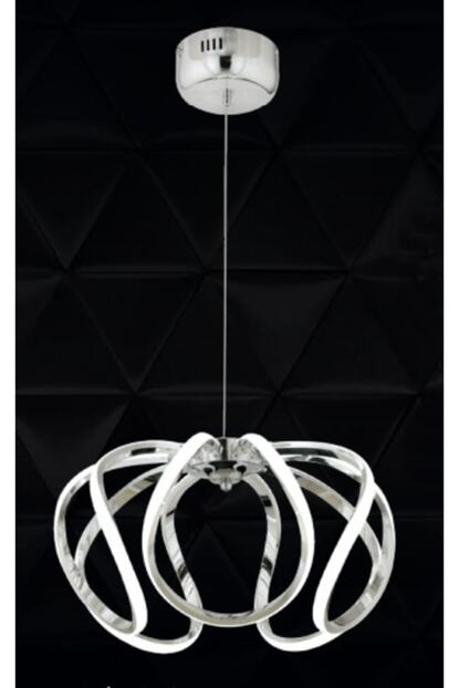 Burenze Modern Sarkit Power Led Avize Krom Beyaz Isik Concept Urun Trendyol