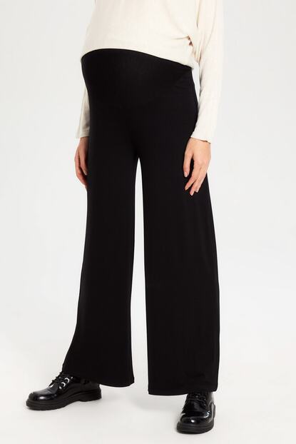 Lc Waikiki Hamile Yeni Siyah Pantolon 0s4333z8 Trendyol