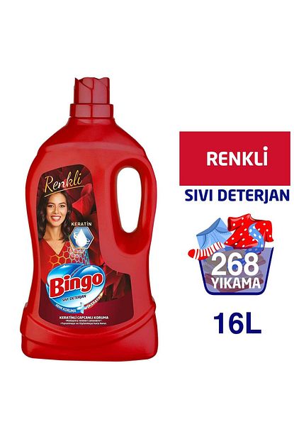 Bingo Bingo Renkli Sivi Bakim Camasir Deterjani 4 Lt 4 Lu Trendyol