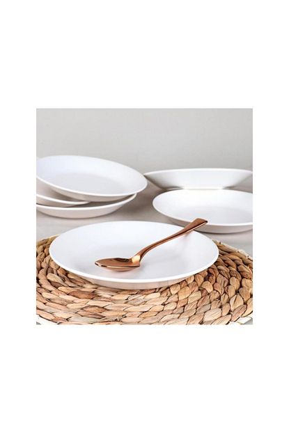 Keramika Hitit Yemek Tabagi 18cm Mat Transparan Be Trendyol