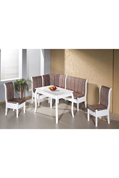 Zizuva Seren Beyaz Mutfak Kose Takimi Fiyati Yorumlari Trendyol