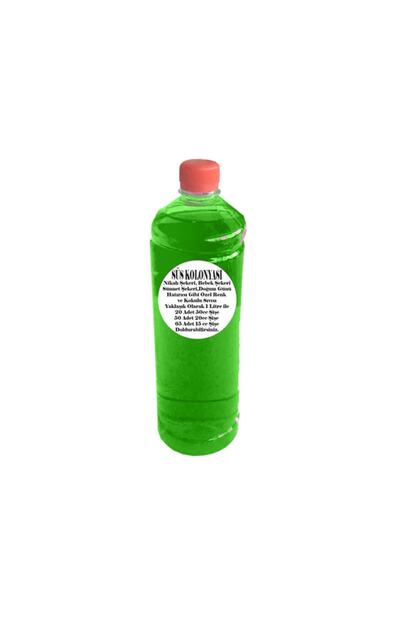 Eminonutoptanci Leylak Kokulu Sivi Sise Susu Icin 1 Litre Yesil Kolonya Trendyol