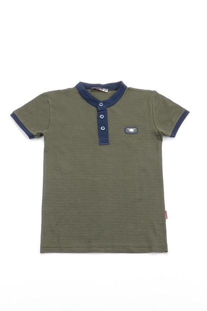 Kidjunior Erkek Bebek Polo Yaka Tisort 2 5 Yas Trendyol