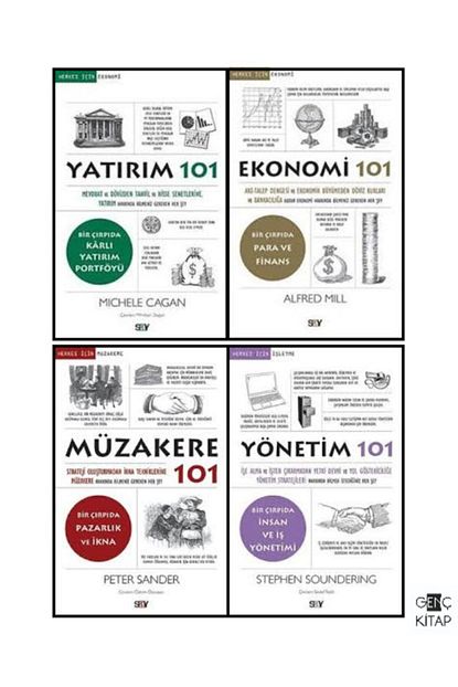 Say Yayinlari 101 Serisi Is Yonetimi 4 Kitap Set Yatirim Ekonomi Yonetim Trendyol