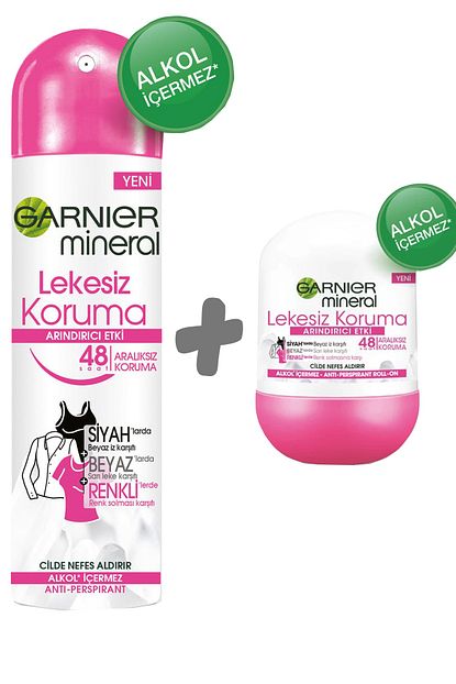 Garnier Mineral Lekesiz Koruma Kadin Sprey Deodorant Mineral Lekesiz Koruma Kadin Roll On 3600541928855 Trendyol