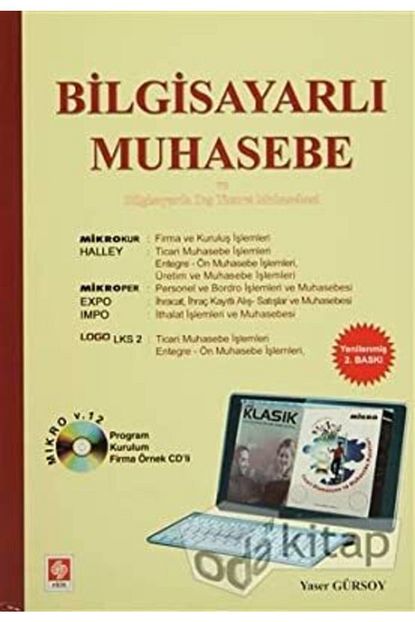 Ekin Yayinlari Bilgisayarli Muhasebe Ve Bilgisayarda Dis Ticaret Muhasebesi Yaser Gursoy Trendyol