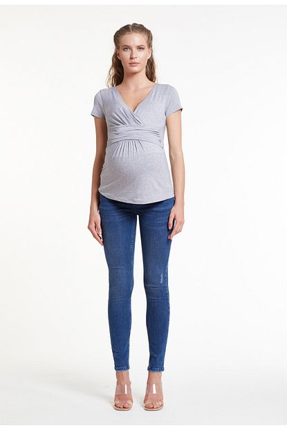 Gebe Skinny Hamile Kot Pantolonu Trendyol