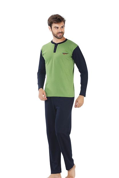 Ozlem Donex Erkek Battal Uzun Kollu Pijama Trendyol