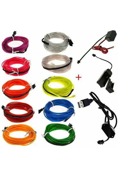 Carmaniaks Arac Ici Neon Led Ip Led Torpido Ledi 3 Metre Neon Ledi Crme0472 Kirmizi Trendyol