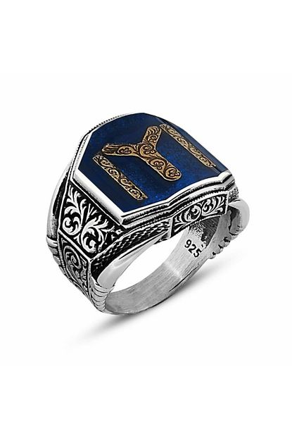Tesbihgram Otantik Islemeli Kayi Tasarim Gumus Yuzuk Trendyol