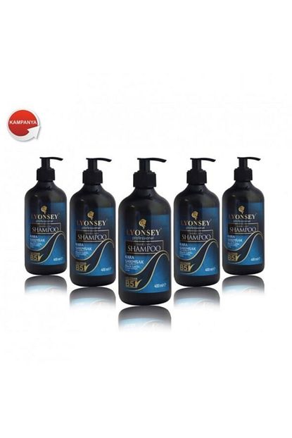 Lyonsey Kara Sarimsak Sampuani 400 Ml 5 Adet Trendyol