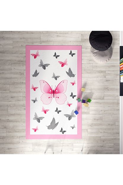 Mekta Home Cocuk Odasi Ve Bebek Odasi Renkli Antialerjik Bebek Halisi Mkth 033 Trendyol