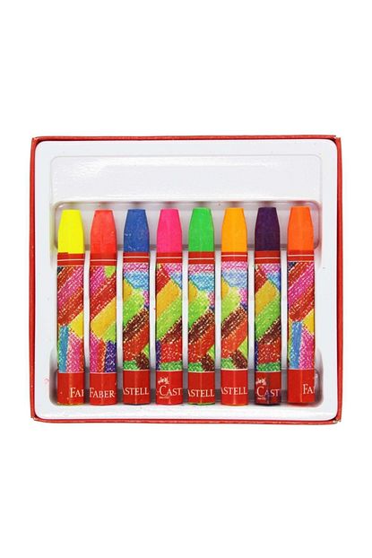 Faber Castell Pastel Boya Fosforlu Renkler 8 Renk Fiyati Yorumlari Trendyol