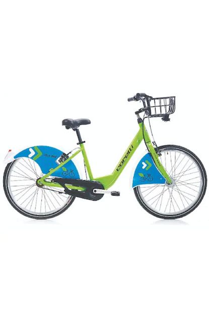 Corelli Folk Bike 26j K 18 A Yesil Yazi Mavi Sehir Bisikleti Trendyol