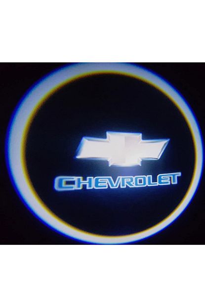 Strongmotors Chevrolet Araclar Icin Pilli Yapistirmali Kapi Alti Led Logo Trendyol