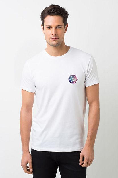 Collage We Are One Tumblr Koreli Baskili Beyaz Erkek Orme Tshirt T Shirt Tisort T Shirt Trendyol
