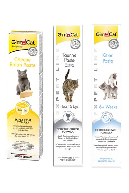 gimcat cheese paste biotin peynirli
