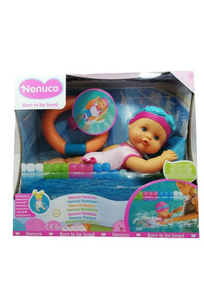 giochi preziosi nenuco yuzuyor 30 cm simitiyle birlikte oyuncak bebek fiyati yorumlari trendyol