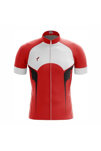 Freysport Unisex Kirmizi Kisa Kol Gorge Bisiklet Formasi Trendyol