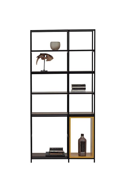 Enza Home Hampton Kitaplik Sari Raf Trendyol