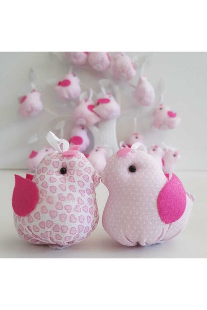 Baby Design Bebek Hediyelik Susler Kus 8x7 Cm Ve Askili 12 Li Paketler Trendyol