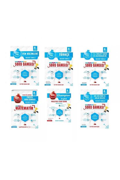 Nartest Yayinlari Nar Test Mavi Seri Soru Bankasi Set 6 Kitap Trendyol
