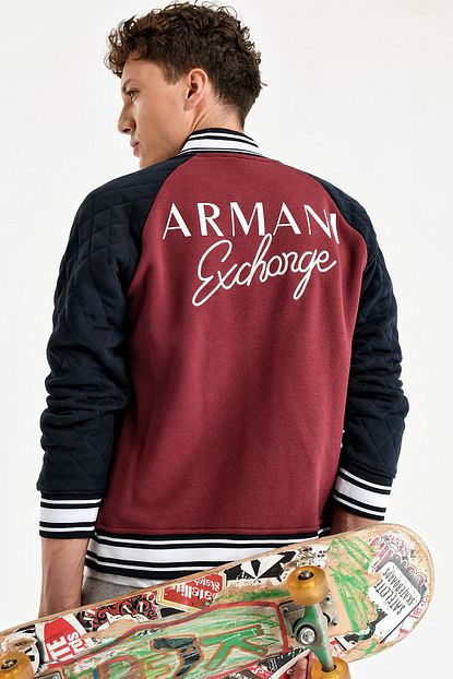 Armani Exchange Bordo Erkek Mont Trendyol