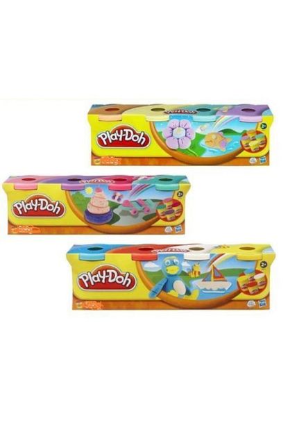 Play Doh Oyun Hamuru 4 Renk 448 Gr 3adet Trendyol