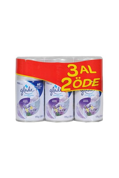 Glade Otomatik Sprey Lavanta Oda Kokusu Yedek 3 Al 2 Ode Trendyol